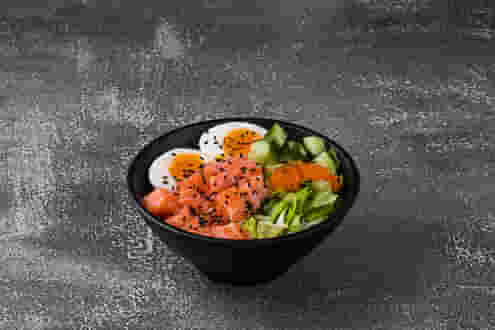 Dish Боул с лососем / Salmon Bowl menu Cookino Боул с лососем / Salmon Bowl menu Cookino