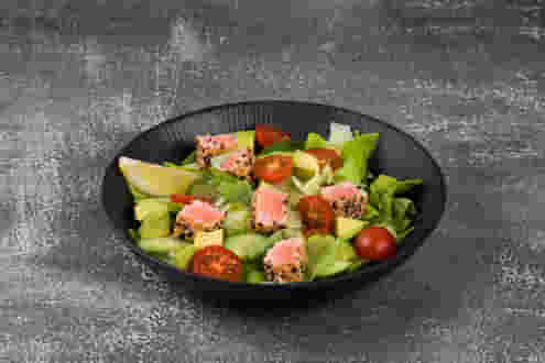 Dish Салат с лососем / Salmon salad menu Cookino Салат с лососем / Salmon salad menu Cookino