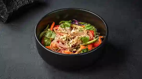 Dish Salad with Cold Rice Noodles menu Sushi Master Salad with Cold Rice Noodles menu Sushi Master