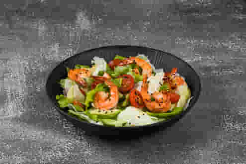 Dish Salad with shrimp SM menu Cookino Salad with shrimp SM menu Cookino