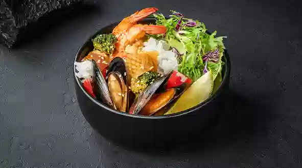 Dish Seafood Bowl XL menu Sushi Master Seafood Bowl XL menu Sushi Master