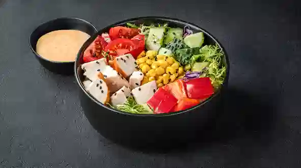 Dish Smoked Chicken Poke menu Sushi Master Smoked Chicken Poke menu Sushi Master