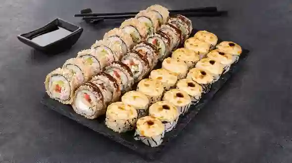 Dish Sushi Box Hot choice 32 pc menu Sushi Master Sushi Box Hot choice 32 pc menu Sushi Master