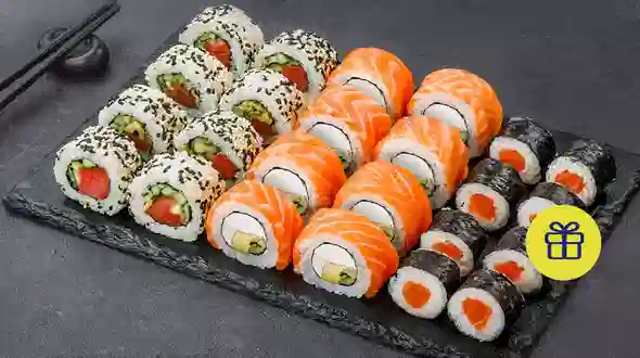 Dish Sushi Box Salmon Dream 24 pc menu Sushi Master Sushi Box Salmon Dream 24 pc menu Sushi Master