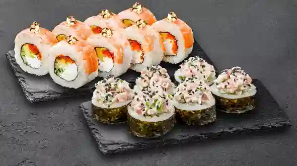 Dish Sushi Box Top Pair 14 pc menu Sushi Master Sushi Box Top Pair 14 pc menu Sushi Master