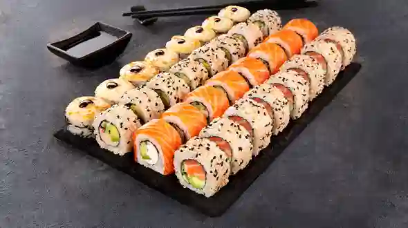 Dish Sushi Box Weekend 32 pc menu Sushi Master Sushi Box Weekend 32 pc menu Sushi Master