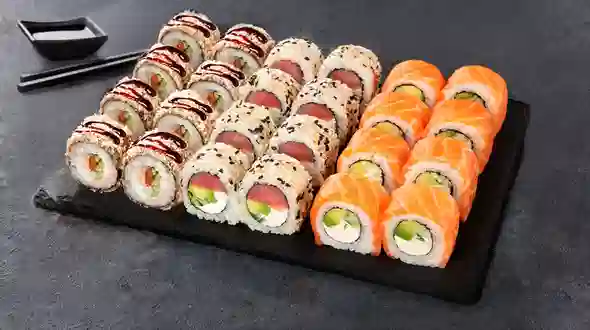 Dish Sushi Box Zen 24 pc menu Sushi Master Sushi Box Zen 24 pc menu Sushi Master