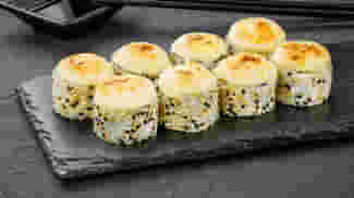 Dish Baked roll with a shrimp menu Cookino Baked roll with a shrimp menu Cookino