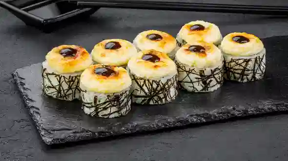 Dish Delicate roll with salmon menu Sushi Master Delicate roll with salmon menu Sushi Master