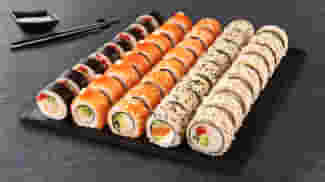 Dish Sushi Box Deluxe 40 pcs menu Cookino Sushi Box Deluxe 40 pcs menu Cookino