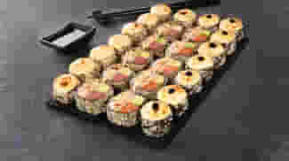 Dish Sushi Box Hot 26 pcs menu Cookino Sushi Box Hot 26 pcs menu Cookino