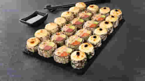 Dish Sushi Box Hot 26 pcs menu Cookino Sushi Box Hot 26 pcs menu Cookino