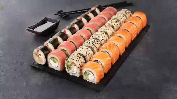 Dish Sushi Box Philadelphia 32 pcs menu Sushi Master Sushi Box Philadelphia 32 pcs menu Sushi Master