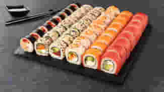 Dish Sushi Box Philadelphia 48 pcs menu Cookino Sushi Box Philadelphia 48 pcs menu Cookino