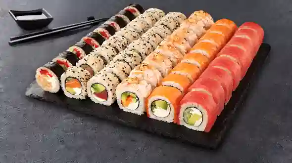 Dish Sushi Box Philadelphia 48 pcs menu Sushi Master Sushi Box Philadelphia 48 pcs menu Sushi Master