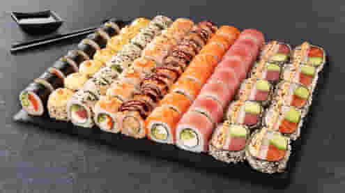 Dish Sushi Box Premium Delight 66 pcs menu Cookino Sushi Box Premium Delight 66 pcs menu Cookino