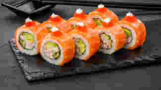 Dish Red Dragon roll menu Cookino Red Dragon roll menu Cookino