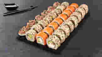 Dish Sushi Box Sakura 30 pcs menu Cookino Sushi Box Sakura 30 pcs menu Cookino