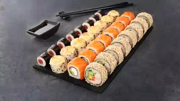 Dish Sushi Box Sunset 32 pcs menu Sushi Master Sushi Box Sunset 32 pcs menu Sushi Master