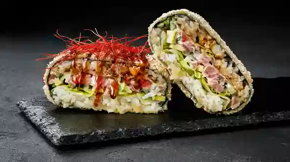 Dish Sushi burger with tuna menu Sushi Master Sushi burger with tuna menu Sushi Master