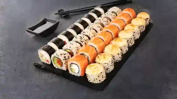 Dish Sushi Box Lover 32 pcs menu Sushi Master Sushi Box Lover 32 pcs menu Sushi Master