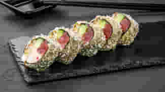 Dish Tempura roll with tuna (spicy) menu Cookino Tempura roll with tuna (spicy) menu Cookino