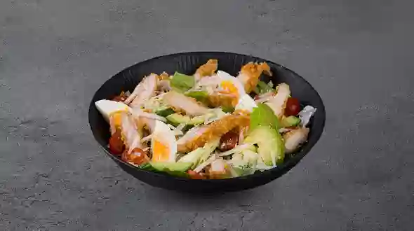 Dish Tonkatsu Chicken Salad menu Sushi Master Tonkatsu Chicken Salad menu Sushi Master