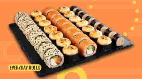 Dish Sushi Box Hokku 40 pcs menu Cookino Sushi Box Hokku 40 pcs menu Cookino