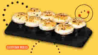 Dish Baked roll with salmon (spicy) menu Cookino Baked roll with salmon (spicy) menu Cookino