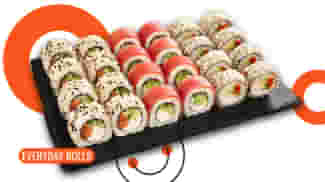 Dish Sushi Box Beach party 24 pcs menu Cookino Sushi Box Beach party 24 pcs menu Cookino