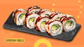 Dish Gold Dragon roll menu Cookino Gold Dragon roll menu Cookino