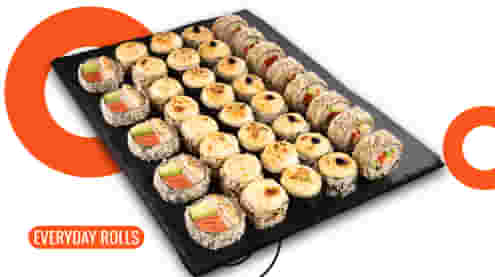 Dish Sushi Box Hot 37 pcs menu Cookino Sushi Box Hot 37 pcs menu Cookino