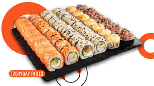 Dish Sushi Box Love Story 46 pcs menu Cookino Sushi Box Love Story 46 pcs menu Cookino
