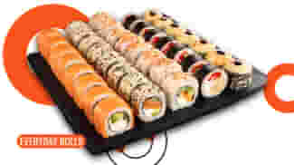 Dish Sushi Box Ninja 40 pcs menu Cookino Sushi Box Ninja 40 pcs menu Cookino