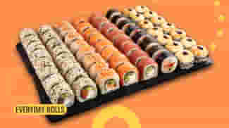 Dish Sushi Box Ninja 64 pcs menu Cookino Sushi Box Ninja 64 pcs menu Cookino