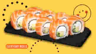 Dish Philadelphia roll with smoked salmon menu Cookino Philadelphia roll with smoked salmon menu Cookino