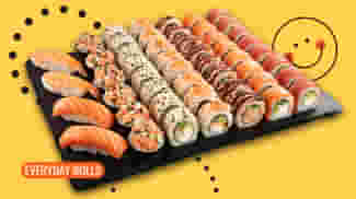 Dish Sushi Box Premium 50 pcs menu Cookino Sushi Box Premium 50 pcs menu Cookino