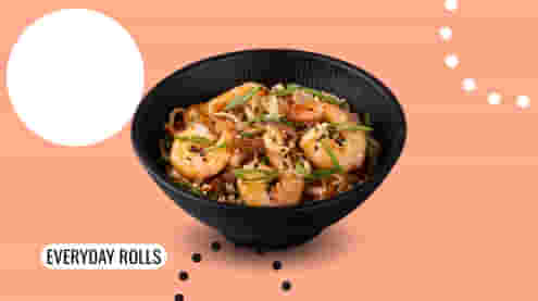 Dish Shrimps Udon menu Cookino Shrimps Udon menu Cookino