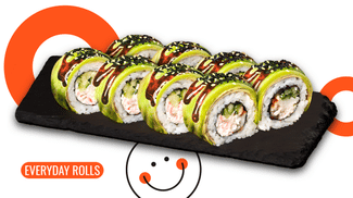 Dish Green Dragon roll menu Cookino Green Dragon roll menu Cookino